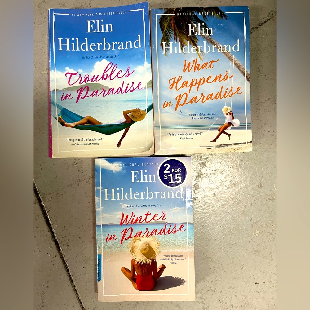 Elin Hilderbrand Books
The Paradise Trilogy